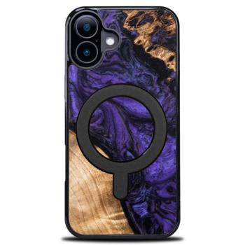 Bewood Violet MagSafe-kompatibilis tok iPhone 16 - barna-lila kép