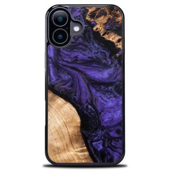 Bewood Violet tok iPhone 16 - barna-lila kép