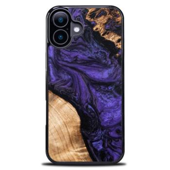 Bewood Violet tok iPhone 16 Plus - barna-lila kép