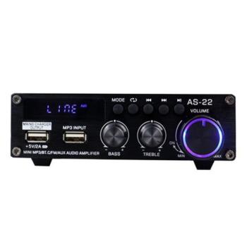BlitzWolf AS-22 hangerősítő, 45W, Bluetooth 5.0, USB + távirányító, fekete kép