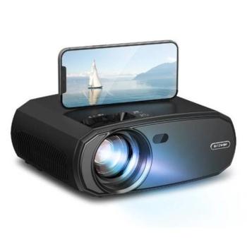 BlitzWolf BW-VP13 írásvetítő/projektor, 1080p, USB, AV, 4.41col TFT LCD, fekete kép