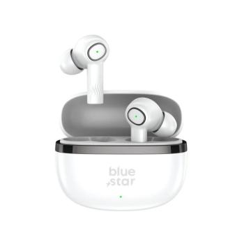 Blue Star AC20C TWS bluetooth vezeték nélküli fülhallgató ENC - fehér kép