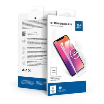 Blue Star Apple iPhone 16 Pro Max / 17 Pro Max 5D teljes kijelzős tempered glass kijelzővédő üvegfólia, fekete kép