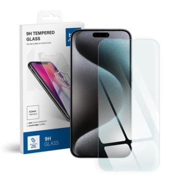 Blue Star Apple iPhone 16e / 13 / 14 / 13 Pro tempered glass kijelzővédő üvegfólia kép