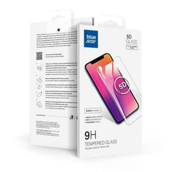 Blue Star Samsung Galaxy A05s teljes kijelzős kijelzővédő üvegfólia, fekete kép