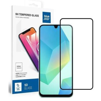 Blue Star Samsung Galaxy A17 / A16 4G / A16 5G tempered glass kijelzővédő üvegfólia, fekete kép