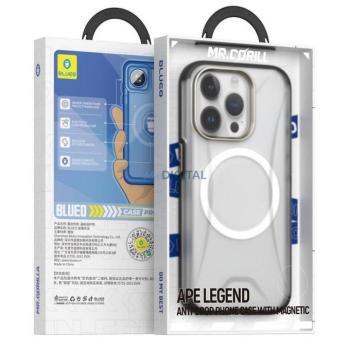 BlueO Ape Legend Anti-Drop tok iPhone 15 Pro - fekete kép