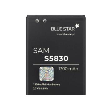 BlueStar Samsung Galaxy Ace (S5830)/ Galaxy Gio (S5670) EB494358VU utángyártott akkumulátor 1600mAh kép