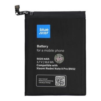 BlueStar XIAOMI Redmi Note 9 Pro (BN52) utángyártott akkumulátor 5020mAh kép