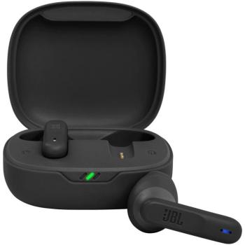 Bluetooth sztereó fülhallgató, v5.2, TWS, töltőtok, érintés vezérlés, JBL Wave 300, fekete kép