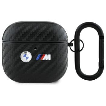 BMW BMA4WMPUCA2 Carbon Double Metal Logo tok AirPods 4 - fekete kép
