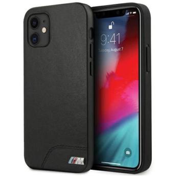 BMW BMHCP12SMHOLBK iPhone 12 mini 5,4&quot; fekete keménytok M Collection Smooth kép