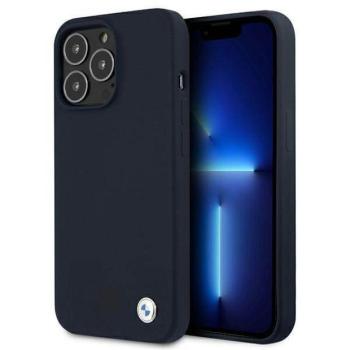 BMW BMHCP13XSILNA iPhone 13 Pro Max 6,7&quot; kék Signature szilikon keménytok kép