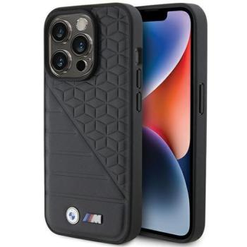 BMW BMHCP15L22PMGK iPhone 15 Pro 6.1&quot; fekete keménytok Bi Pattern kép