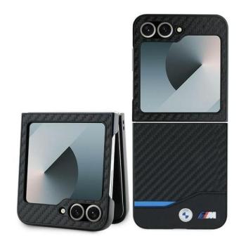 BMW BMHCZF622NBCK Carbon Blue Line tok Samsung Galaxy Z Flip6 F741 - fekete kép