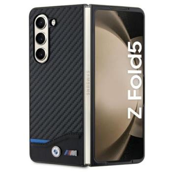 BMW BMHCZFD522NBCK Z Fold5 F946 fekete bőr Carbon tok kép