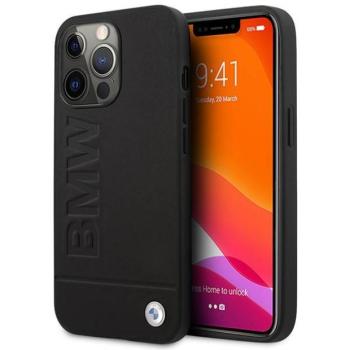BMW BMHMP14XSLLBK iPhone 14 Pro Max 6,7&quot; fekete Signature Logo szilikon Magsafe keménytok kép