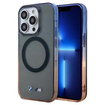 BMW BMHMP15XHTGE iPhone 15 Pro Max 6.7&quot; szürke keménytok Gradient Bumper MagSafe kép