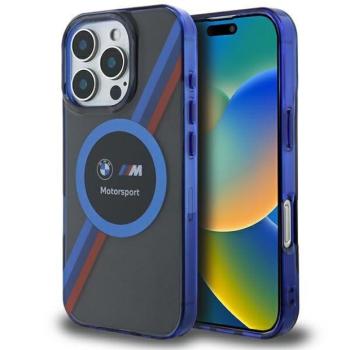 BMW BMHMP16L23HTPUK Motosport IML Circle MagSafe tok iPhone 16 Pro - fekete kép