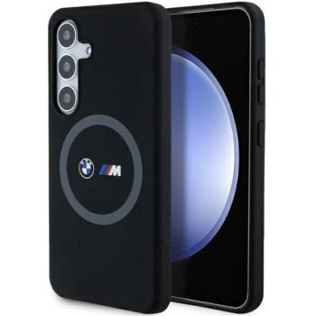 BMW BMHMS24S23SROK Samsung S24 S921 fekete keménytok MagSafe kép