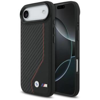 BMW M Carbon Tricolor Line Apple iPhone Air (2025) MagSafe hátlap tok, fekete kép