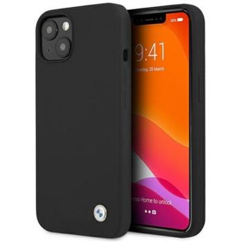 BMW Silicone Signature Apple iPhone 13 mini hátlap tok, fekete kép