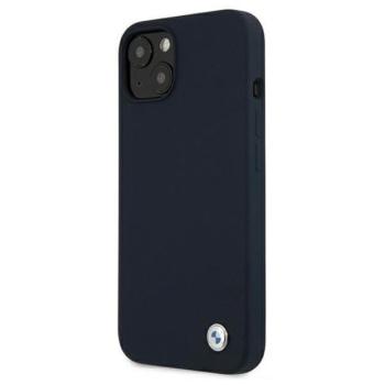 BMW Silicone Signature Apple iPhone 13 mini hátlap tok, kék kép