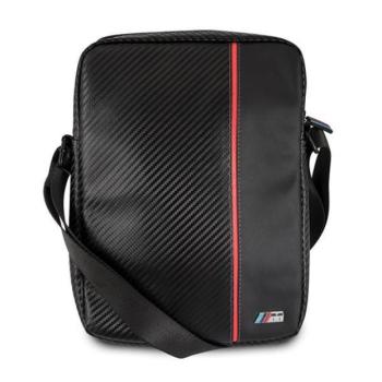 BMW Tablet táska 8&quot; fekete Carbon / piros csíkkal kép