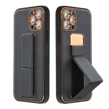 BŐR tok Kickstand XIAOMI Redmi 13C fekete kép