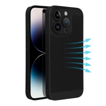 Breezy Apple iPhone 17e / iPhone 16e, műanyag tok, fekete kép