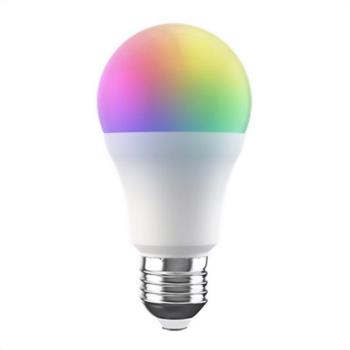 BROADLINK LB4E27 okosizzó (LED gyertya, E27 foglalat, A60 kialakítás, 2700K - 6500K, 10W, 800 Lumen, WiFi) SZÍNES FEHÉR kép