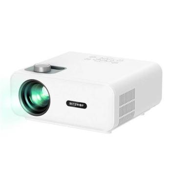 BW-V5 BlitzWolf BW-V5 LED projektor, 1080p, HDMI, USB, AV, fehér kép