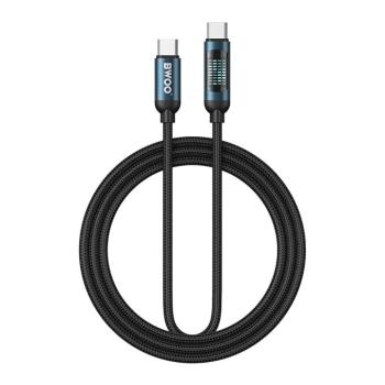 BWOO Braided Type-C - Type-C kábel 60W 1m kép
