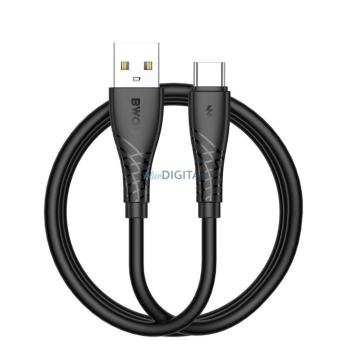BWOO USB kábel - USB-C 1m 27W 3A Fekete BO-X318C BO-X318C kép