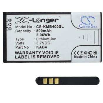 CAMERON SINO akku 1000 mAh LI-ION (KAB4 kompatibilis) Maxcom MM720 kép