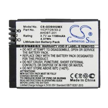 CAMERON SINO akku 1180 mAh LI-ION (1ICP7/26/33-2 / RL420B kompatibilis) GoPro Hero 3 / 3+ kép