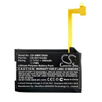 CAMERON SINO Akku 300 mAh LI-Polymer (belső akku, GH43-04538B / EB-BR730ABE kompatibilis) Samsung Galaxy Gear S2 3G (SM-R730) kép