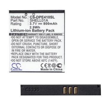 CAMERON SINO Li-Ion akku (3,7V / 800mAh, Doro CareClamshell kompatibilis) FEKETE Doro 409 (Doro 410) kép