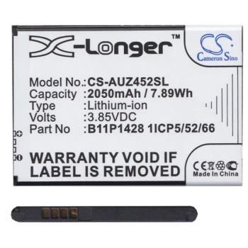 CAMERON SINO Li-Ion akku (3,85V / 2050mAh, Asus 0B200-01910000 kompatibilis) FEKETE Asus Zenfone Go (ZB452KG) kép
