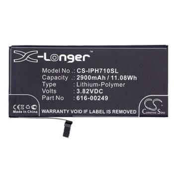 CAMERON SINO Li-Polymer akku (3,82V / 2900mAh, Apple 616-00249 kompatibilis) FEKETE Apple iPhone 7 Plus 5.5 kép