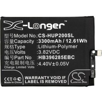 CAMERON SINO Li-Polymer akku (3,82V / 3300mAh, Huawei HB396285EBC kompatibilis) FEKETE Honor 10, Huawei P20 kép