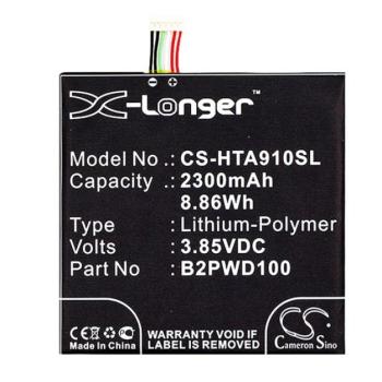 CAMERON SINO Li-Polymer akku (3,85V / 2300mAh, HTC 35H00259-00M kompatibilis) FEKETE HTC One A9s kép