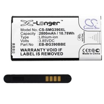 CAMERON SINO LI-Polymer akku (3.85V / 2800 mAh, belső akku, EB-BG390BBE / EB-BG390BBEGWW kompatibilis) Samsung Galaxy Xcover 4 (SM-G390) kép