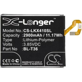 CAMERON SINO Li-Polymer akku (3,85V / 2900mAh, LG BL-T36 kompatibilis) FEKETE LG K11 K425 (K10 2018) kép