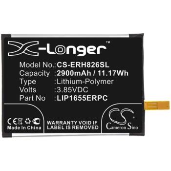 CAMERON SINO Li-Polymer akku (3,85V / 2900mAh, Sony 1310-1782 kompatibilis) FEKETE Sony Xperia XZ2 (H8266) kép