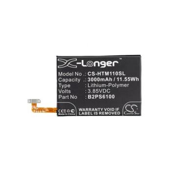 CAMERON SINO Li-Polymer akku (3,85V / 3000mAh, HTC 35H00256-00 kompatibilis) FEKETE kép