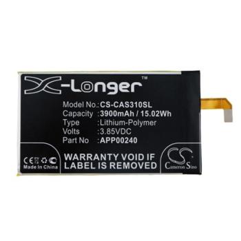 CAMERON SINO Li-Polymer akku (3,85V / 3900mAh, CAT APP00240 kompatibilis) FEKETE CAT S31 kép