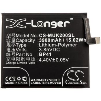 CAMERON SINO Li-Polymer akku (3.85V/3900mAh, Xiaomi BP41 kompatibilis) Xiaomi Mi 9T (Mi 9T Pro) kép