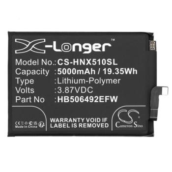 CAMERON SINO Li-Polymer akku (3,87V / 5000mAh, Honor HB506492EFW kompatibilis) FEKETE Honor Magic5 Lite 5G kép