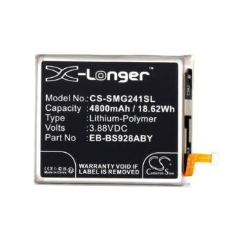 CAMERON SINO Li-Polymer akku (3,88V / 4800mAh, Samsung EB-BS928ABY kompatibilis) FEKETE Samsung Galaxy S24 Ultra (SM-S928) kép